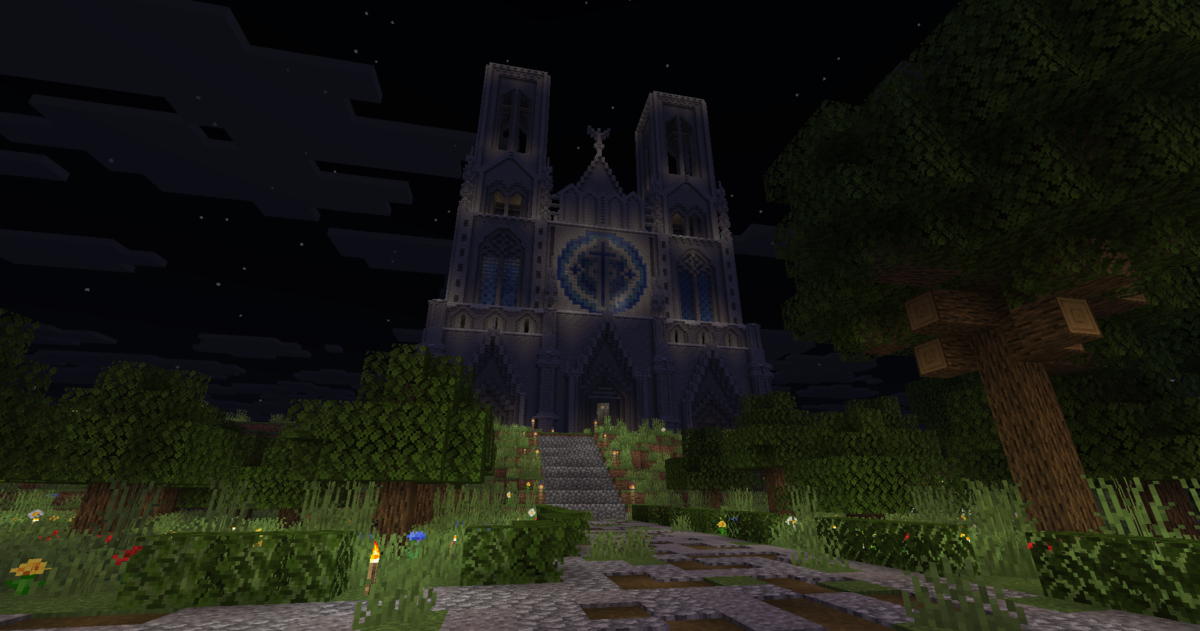 Cathédrale de NewCraft — vue 1